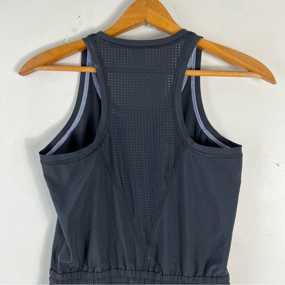 Ivivva By Lululemon Black Ready Set Goal Athletic Dress Girl Size 10 - Picture 6 of 13